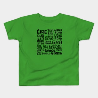 Ireland Places to go Kids T-Shirt